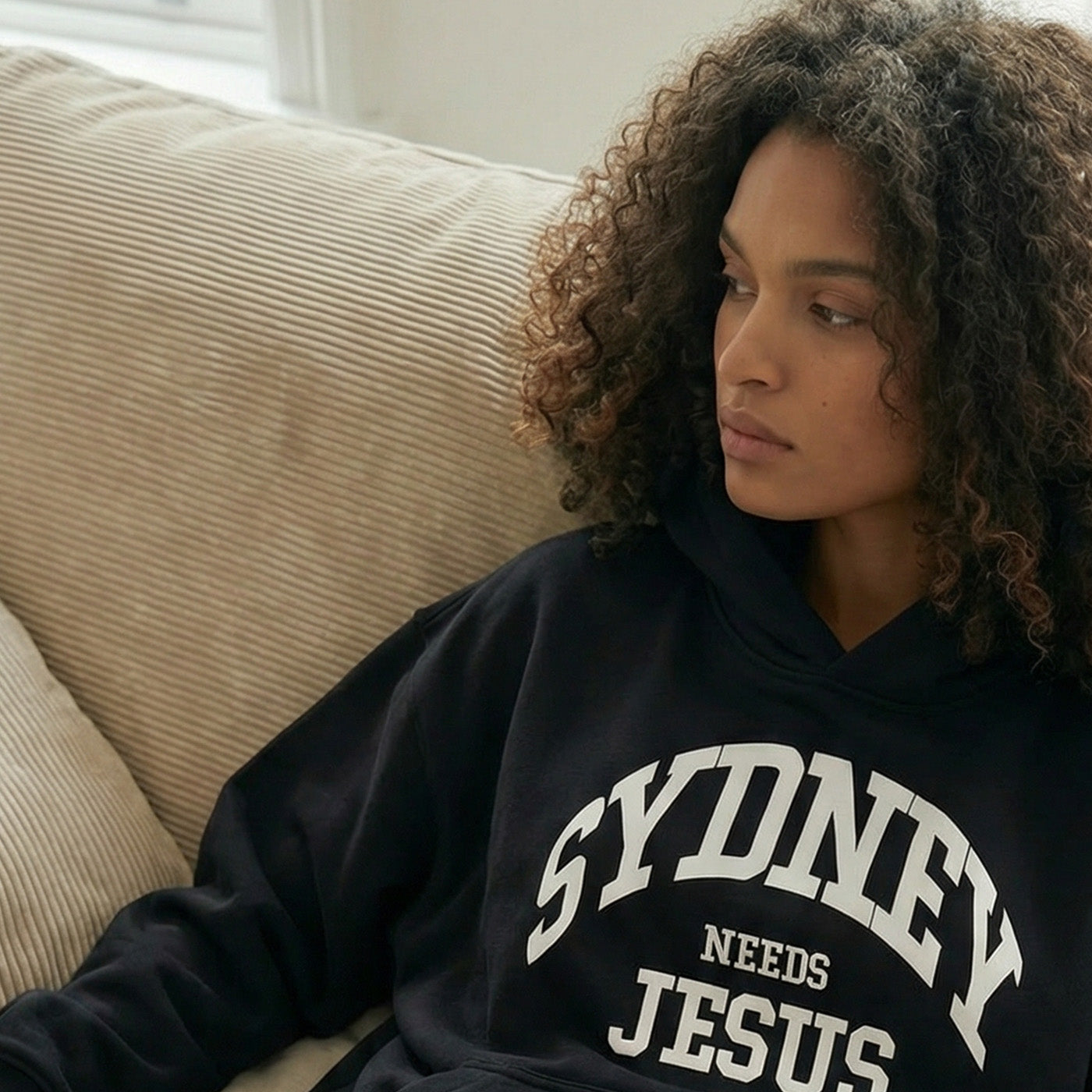 Oversize Hoodie | SYDNEY (BLK)