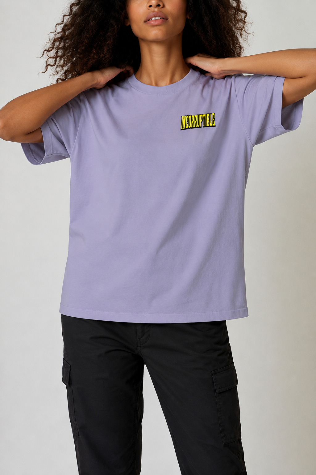 Drop Shoulder Tee | Incorruptible (DARK)