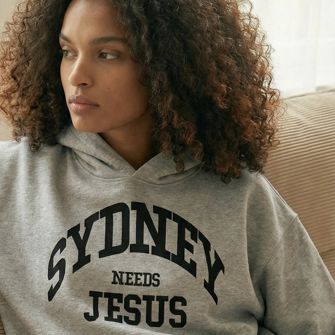 Oversize Hoodie | SYDNEY (GREY)