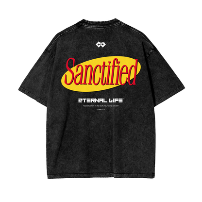 Acid Wash Regular Fit Tee | Sanctified