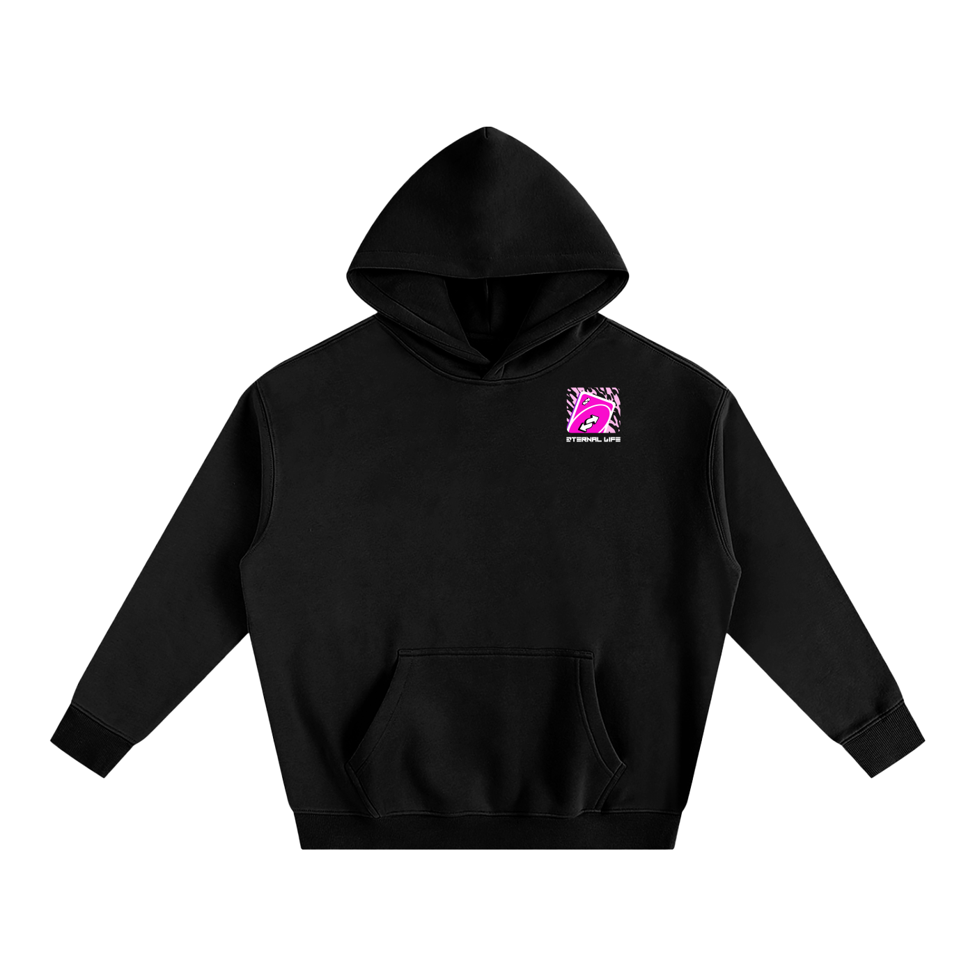 Oversize Hoodie | CounterEvil (FUSHIA)