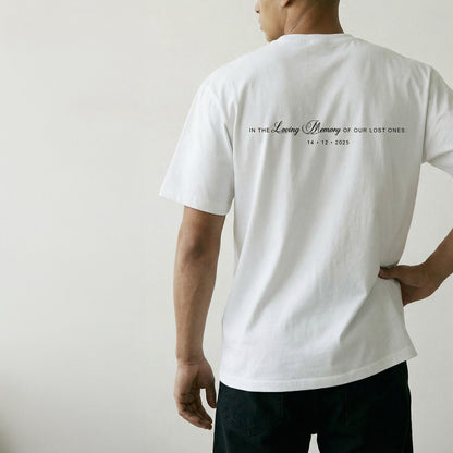 Drop Shoulder Tee | SYDNEY (WHT)