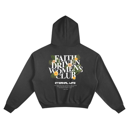 Boxy Fit Hoodie | FDWC (DARK)