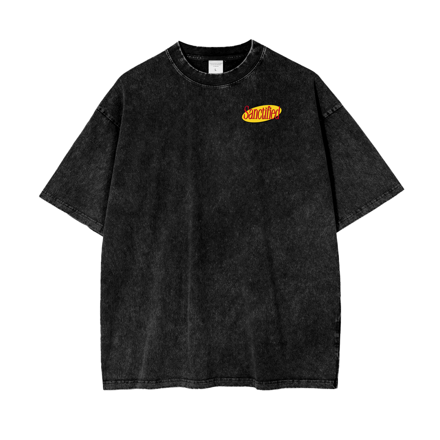 Acid Wash Regular Fit Tee | Sanctified