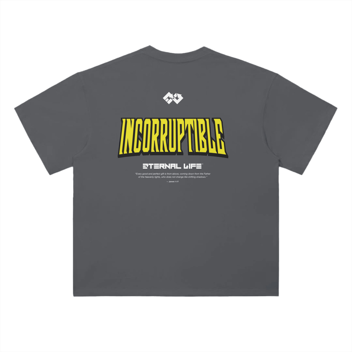 Drop Shoulder Tee | Incorruptible (DARK)