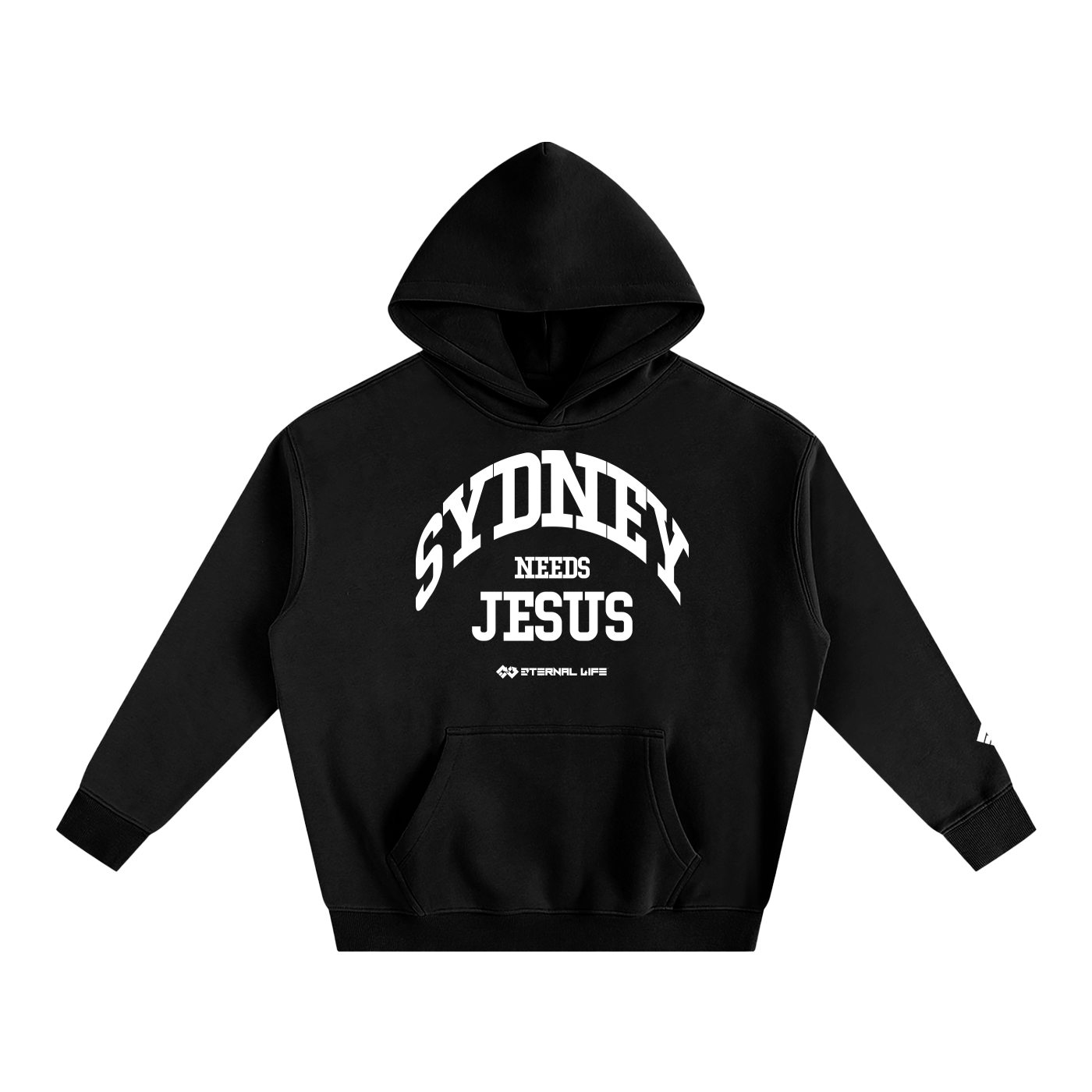 Oversize Hoodie | SYDNEY (BLK)