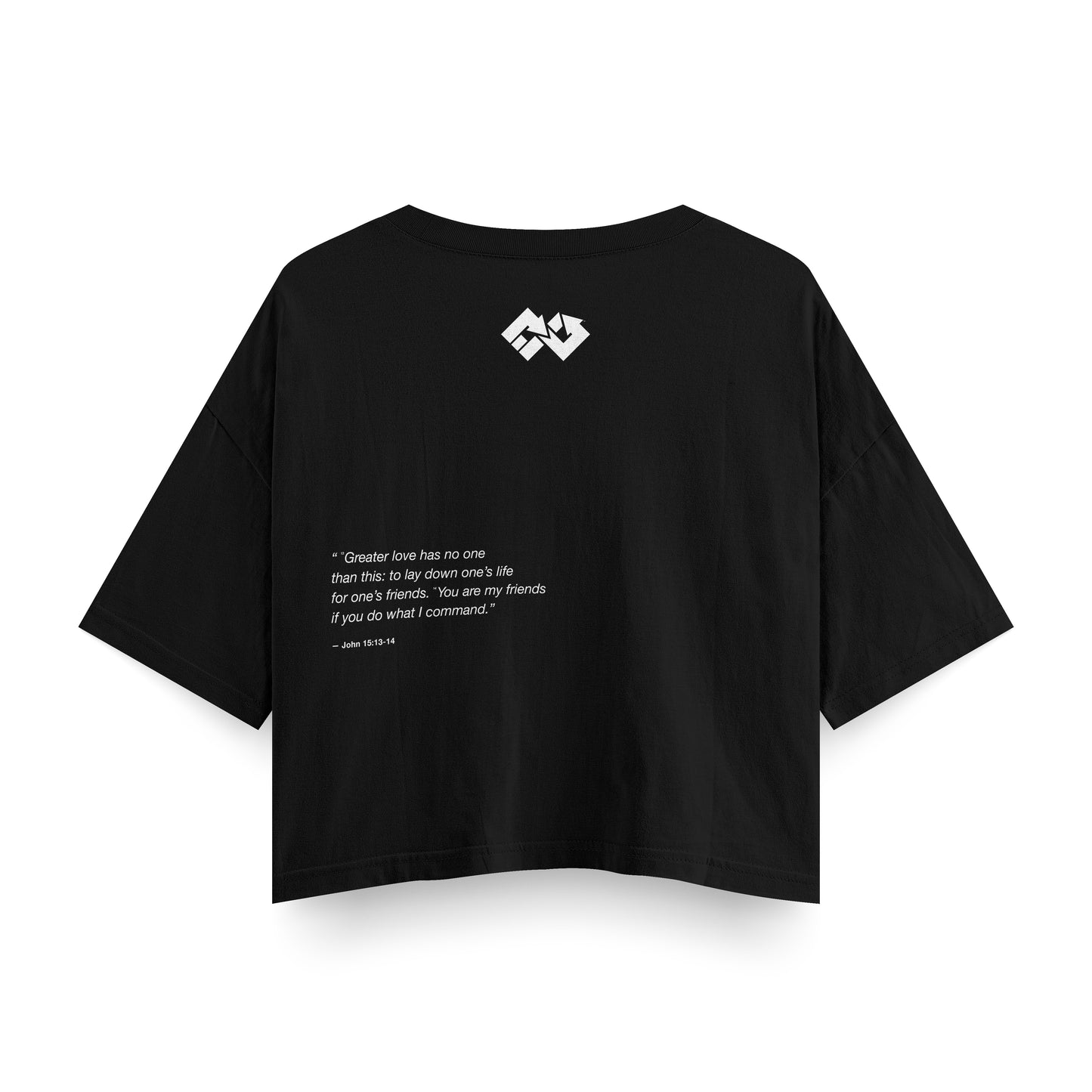 Cropped Tee | JESUS'S FRIEND Printify