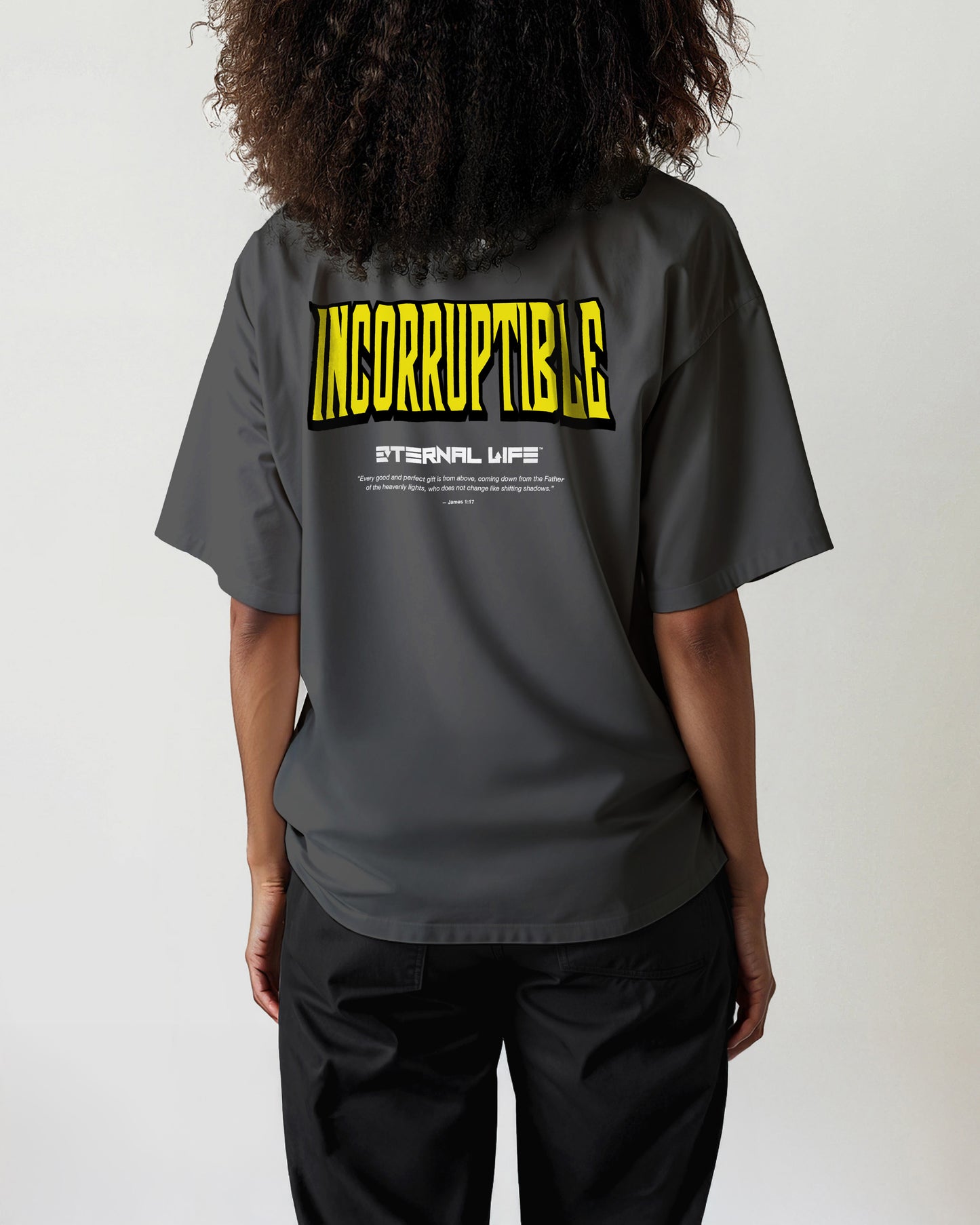 Drop Shoulder Tee | Incorruptible (DARK)