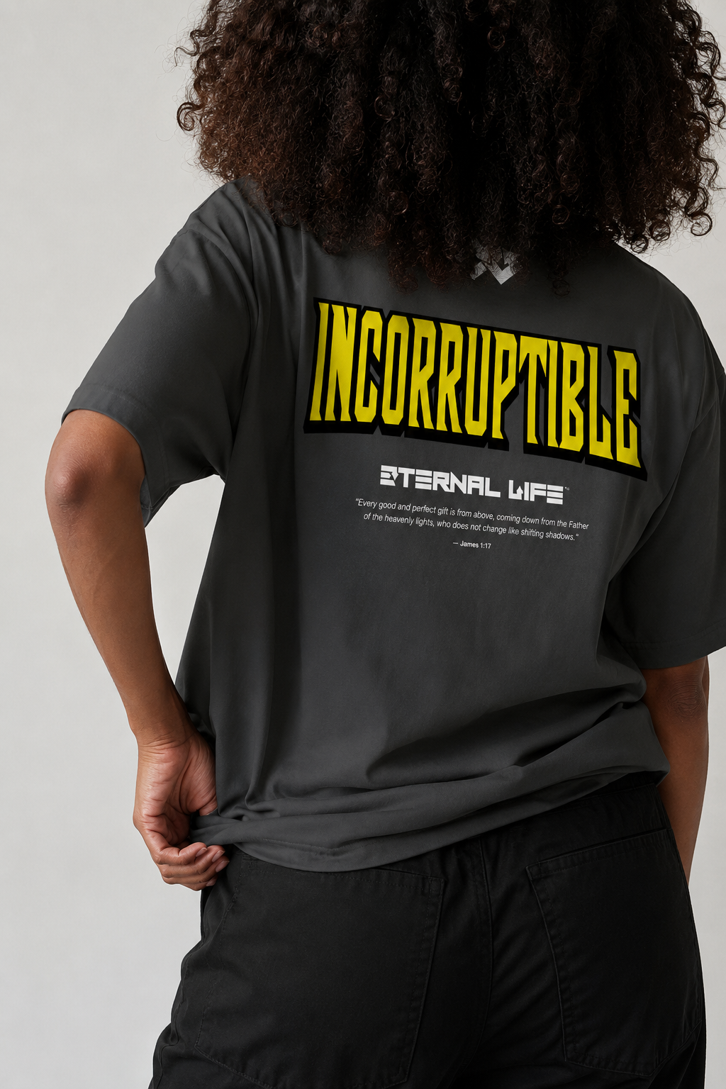 Drop Shoulder Tee | Incorruptible (DARK)