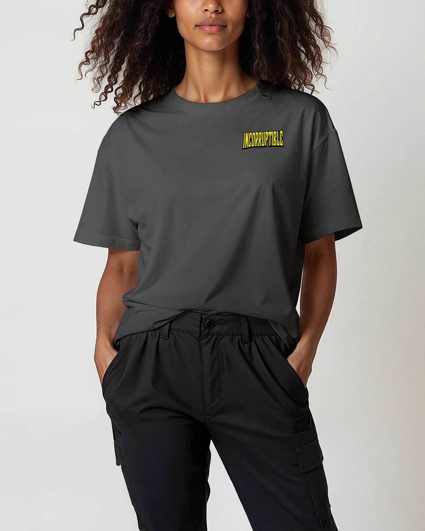 Drop Shoulder Tee | Incorruptible (DARK)