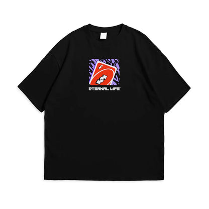 Oversize Tee | CounterEvil (RED) Printify