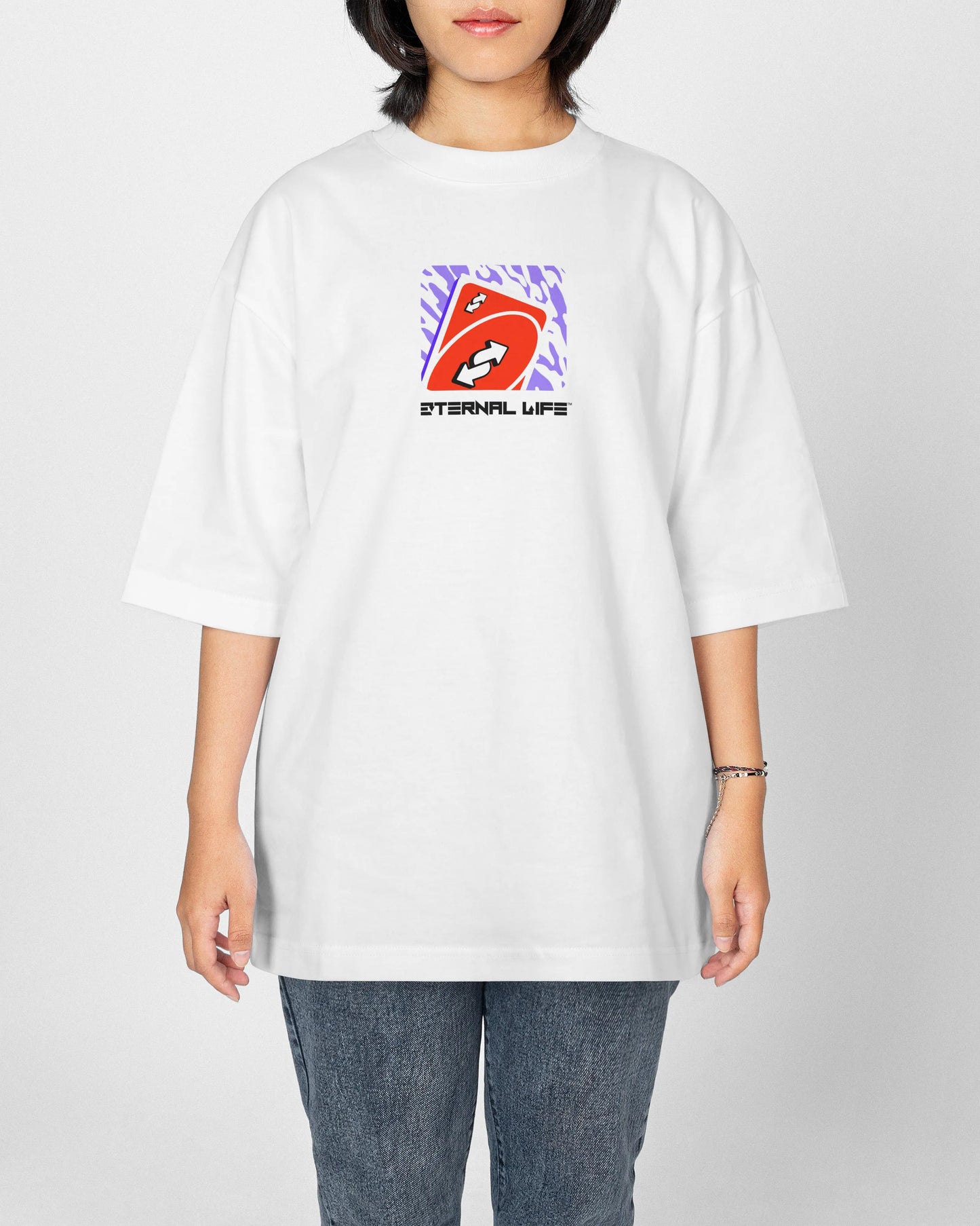 Oversize Tee | CounterEvil (RED) Printify