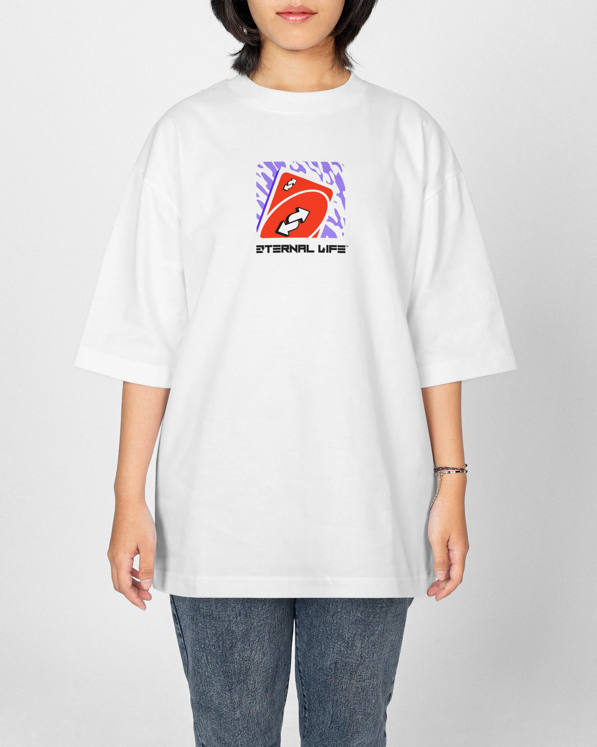 Oversize Tee | CounterEvil (RED) Printify