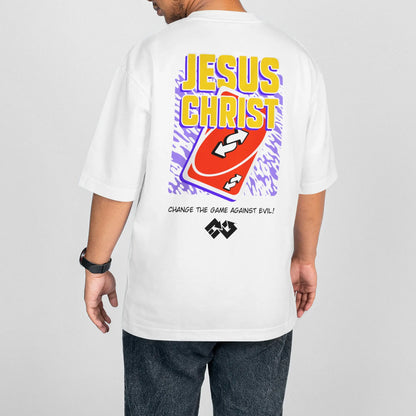 Oversize Tee | CounterEvil (RED) Printify