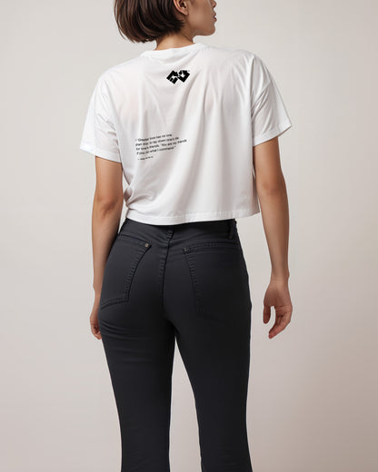 Cropped Tee | JESUS'S FRIEND Printify