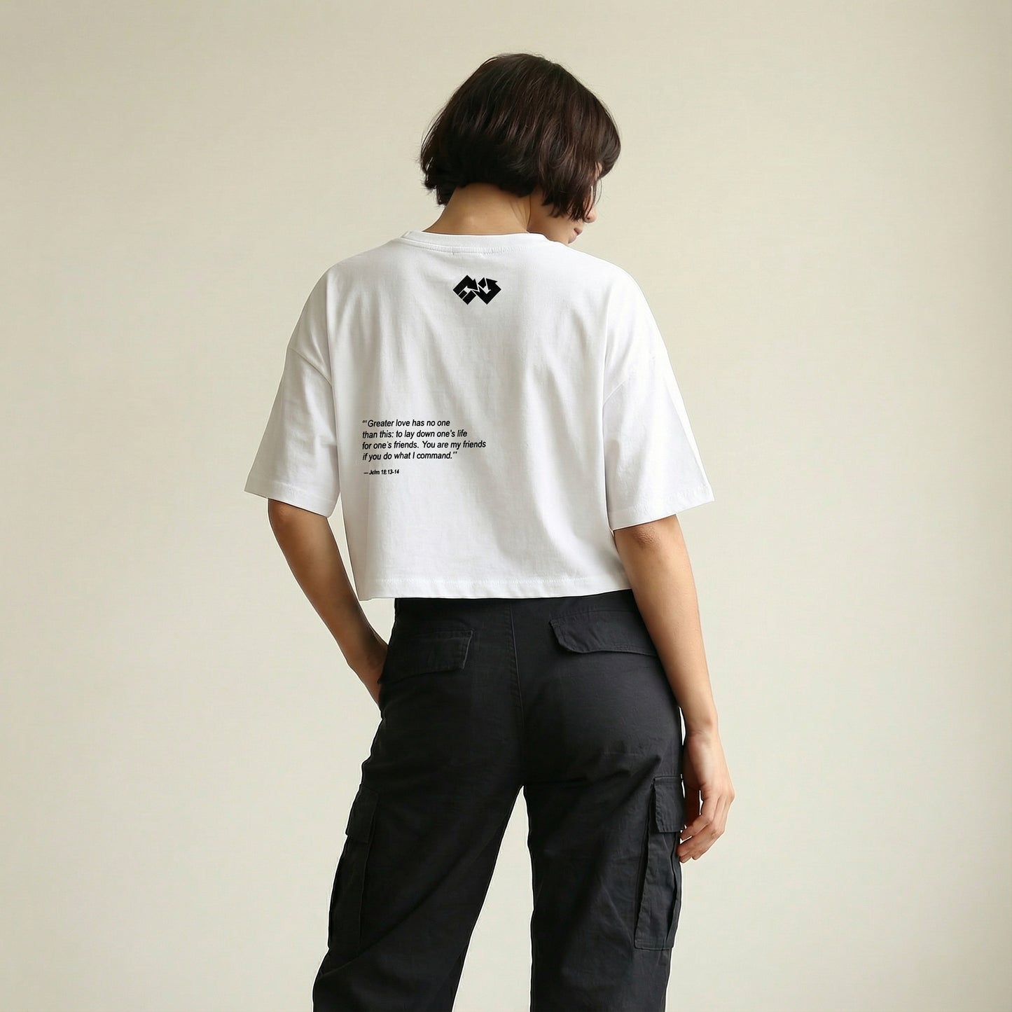 Cropped Tee | JESUS'S FRIEND