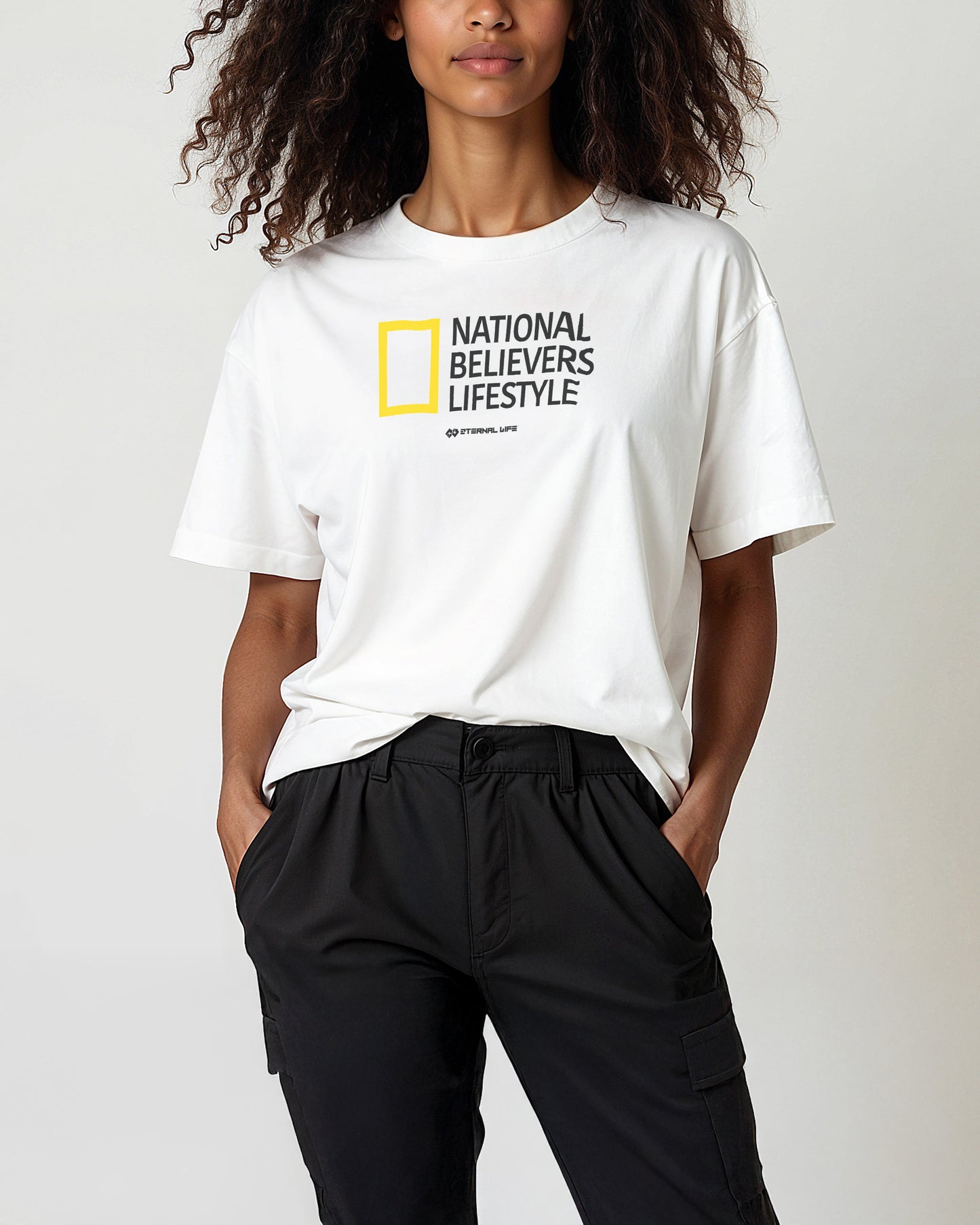 Drop Shoulder Tee | Believers Lifestyle (LIGHT)