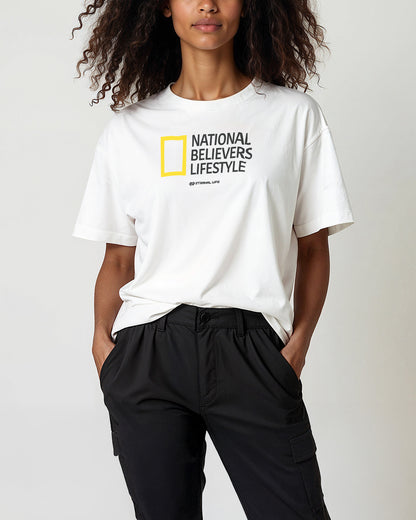 Drop Shoulder Tee | Believers Lifestyle (LIGHT)