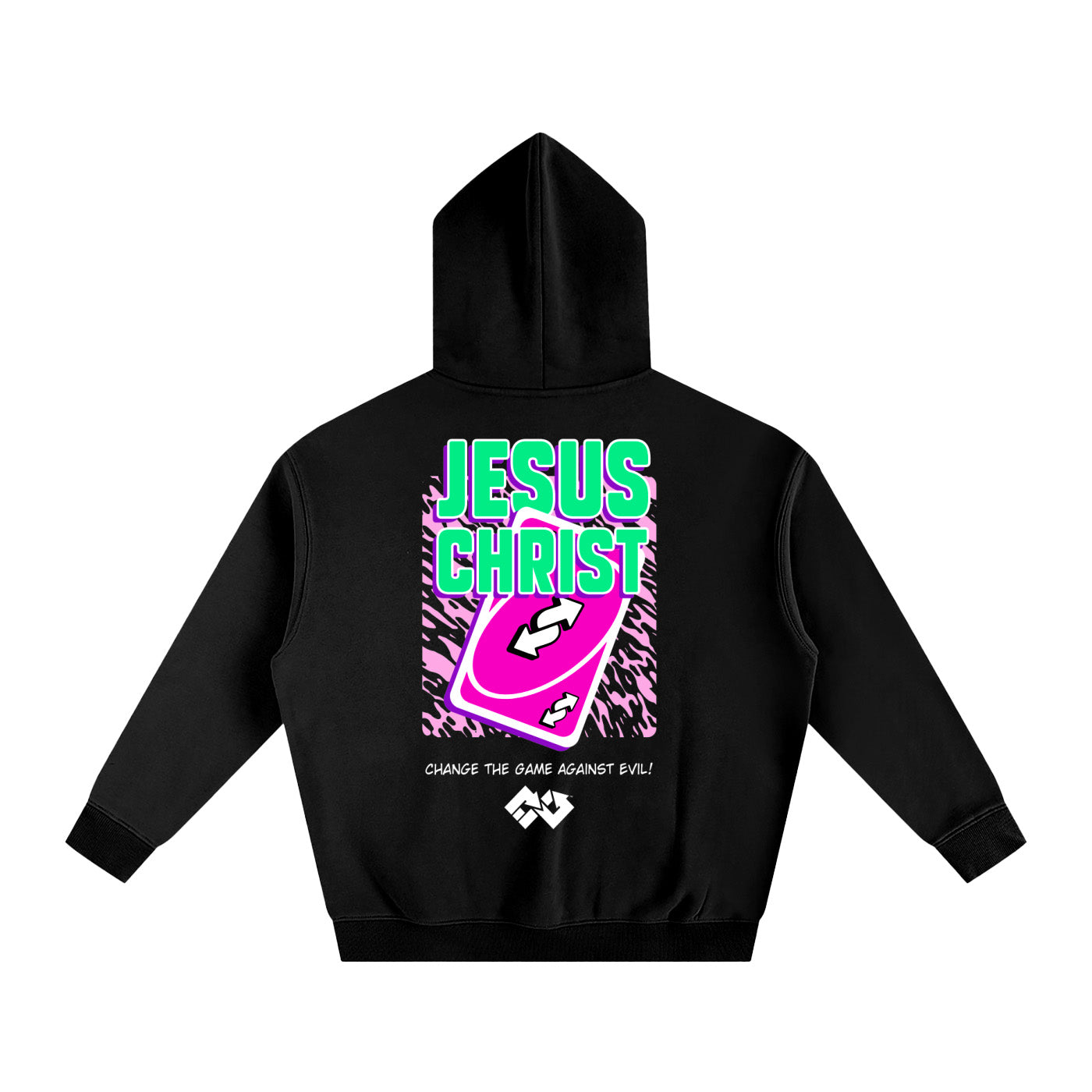 Oversize Hoodie | CounterEvil (FUSHIA)
