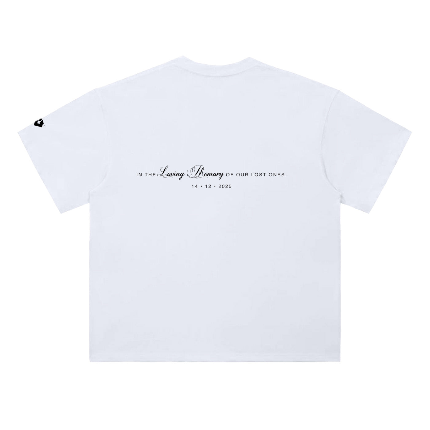 Drop Shoulder Tee | SYDNEY (WHT)