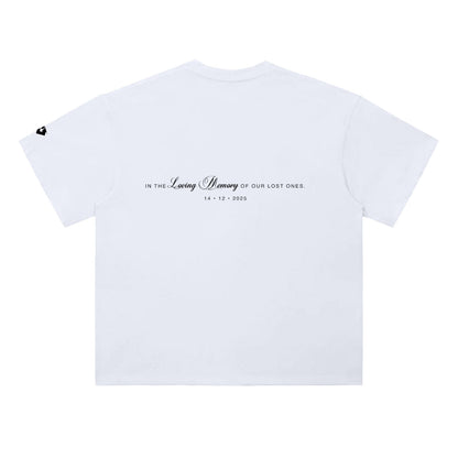 Drop Shoulder Tee | SYDNEY (WHT)