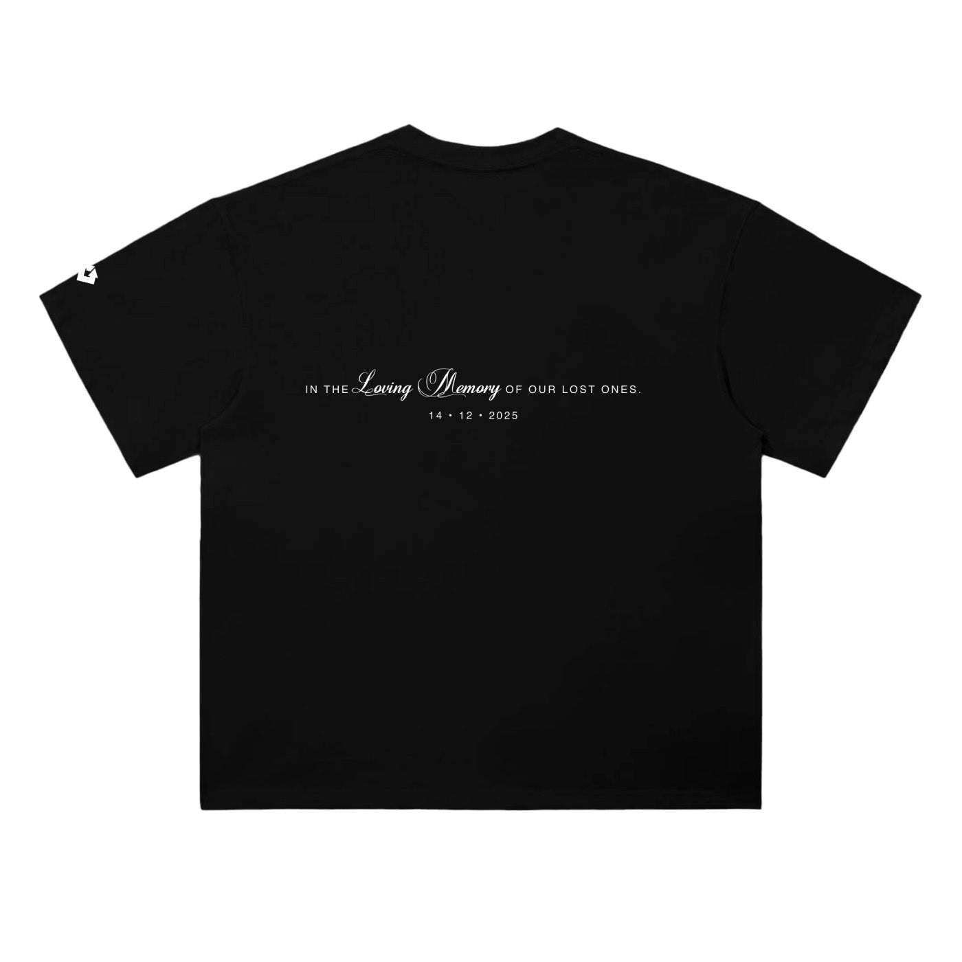 Drop Shoulder Tee | SYDNEY (BLK)