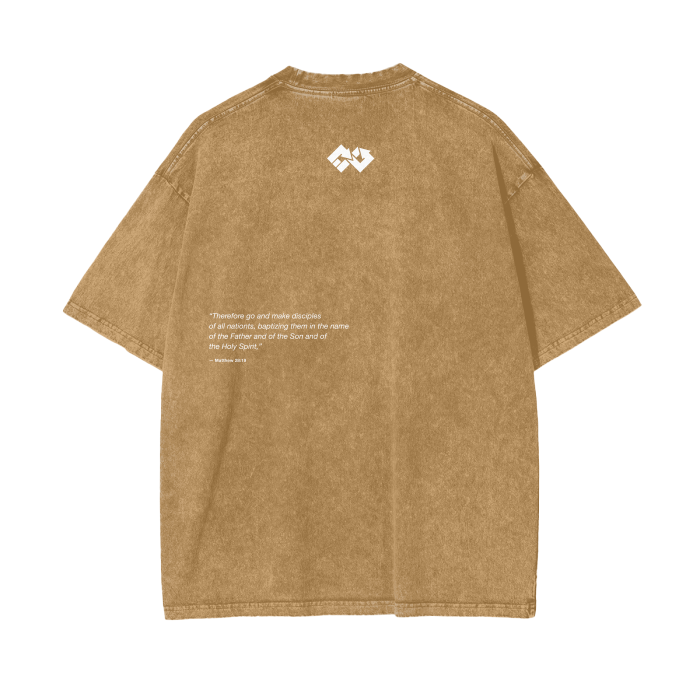 Acid Wash Regular Fit Tee | Jesus's Followers